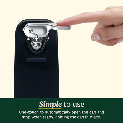 wide nonslip base for countertop stability during use