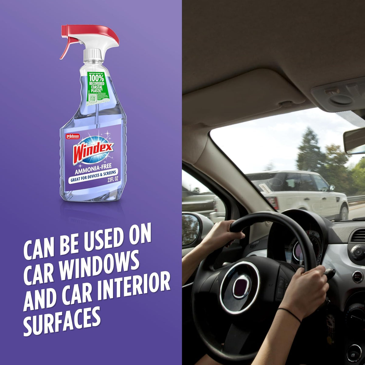 Windex Ammonia-Free Streak-Free Glass Cleaner – Gentle Choice for Parents Cleaning Up After Little Ones