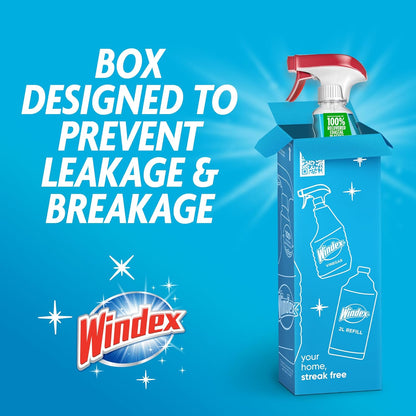 Windex Gentle Window Spray – Nightly Reset for Bathroom Vanity Glass and Mindful Home Refresh