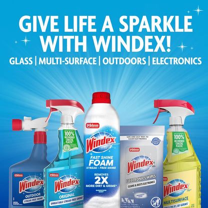 Windex Gentle Window Spray – Nightly Reset for Bathroom Vanity Glass and Mindful Home Refresh