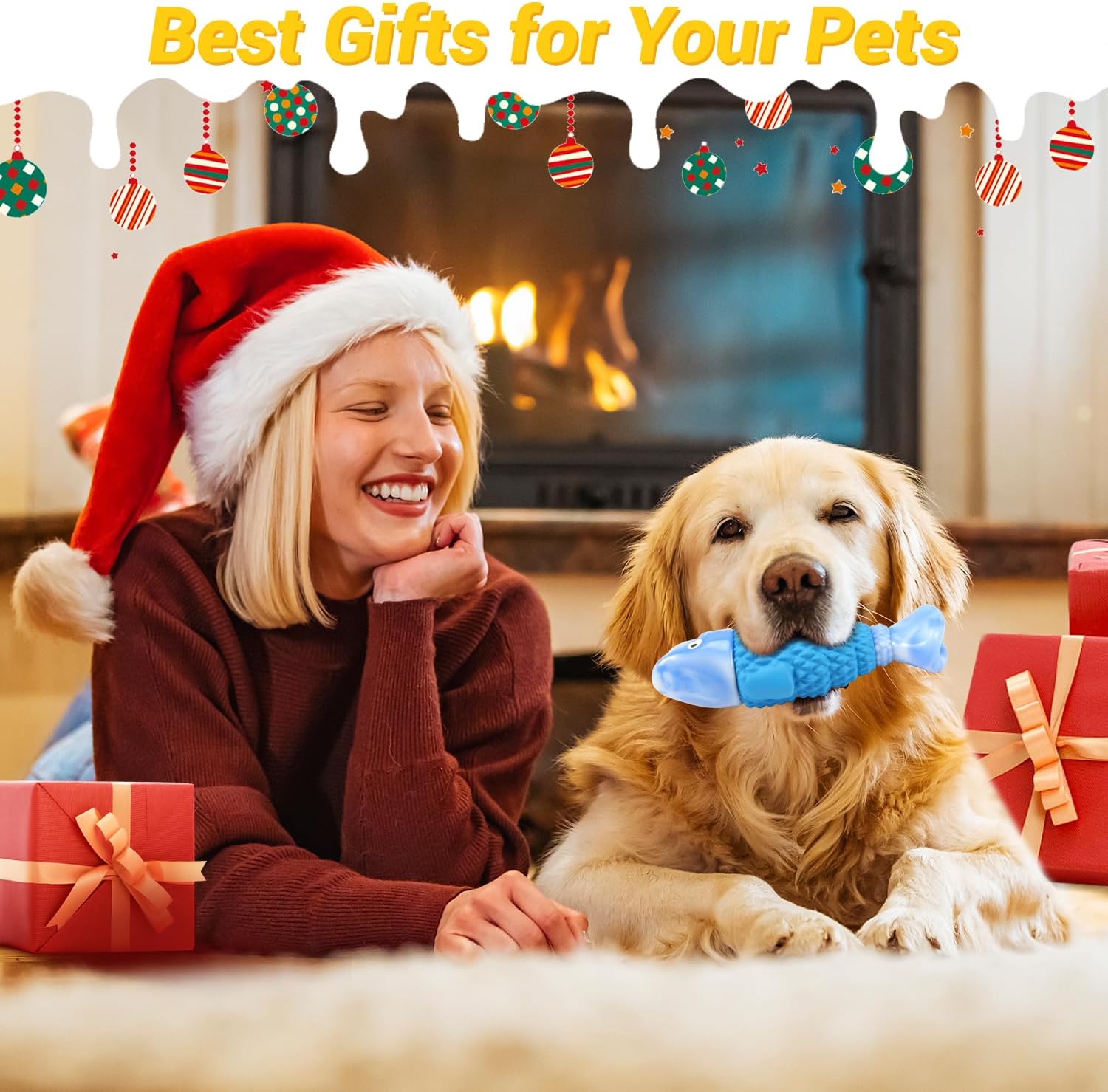 WinTour Squeaky Chew Toy – Heavy Duty Construction That Stops Dogs From Swallowing Small Pieces