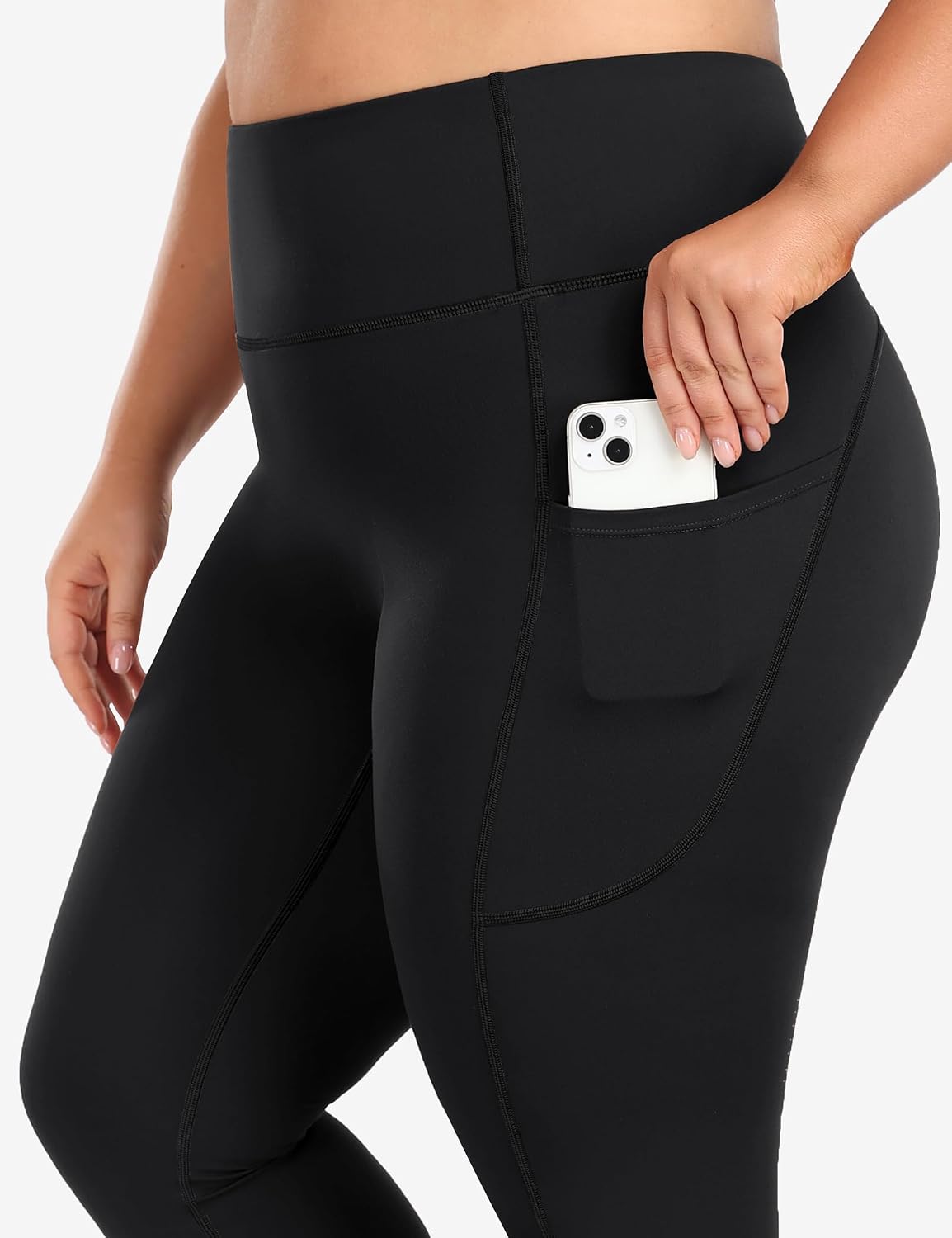 women’s yoga-legging construction