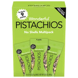 Wonderful Pistachios No Shells Chili Roasted – Individually Wrapped Protein Snack for Commute and Car Console
