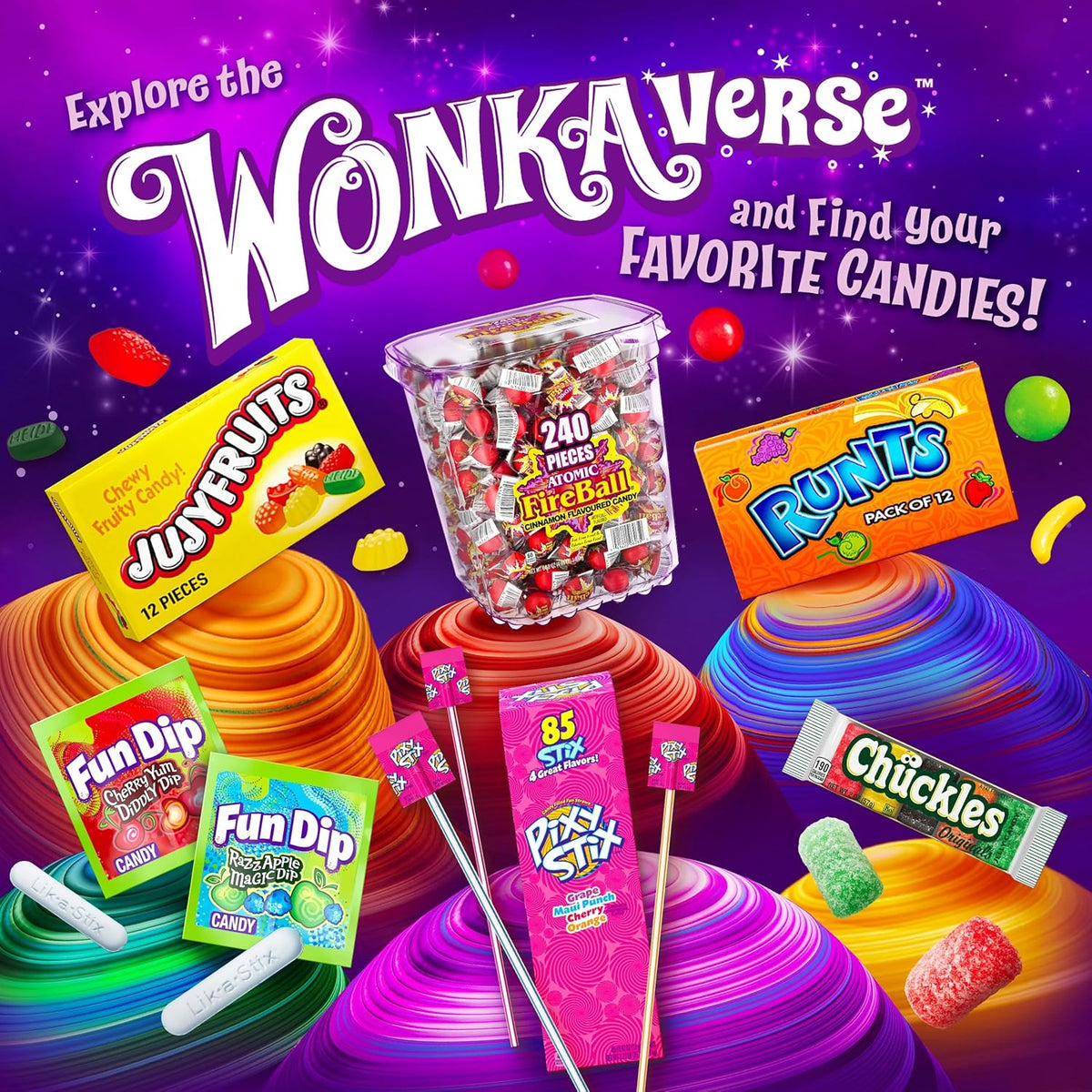 Wonka Boston Baked Beans Sweet and Salty Candy-Coated Peanut 4.3 oz Boxes for Backyard Movie Nights and Patio Gatherings, Pack of 12