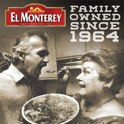 El Monterey Beef and Bean Burritos – Ready-to-Heat Lunch Between Tasks, 8 Ct