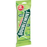 WRIGLEY'S Doublemint Chewing Gum 3-Pack – Family Lunchbox Stuffer for School Snacks and After-Class Freshening Up