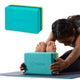Tri-Color Teal Tonal - 1 Block