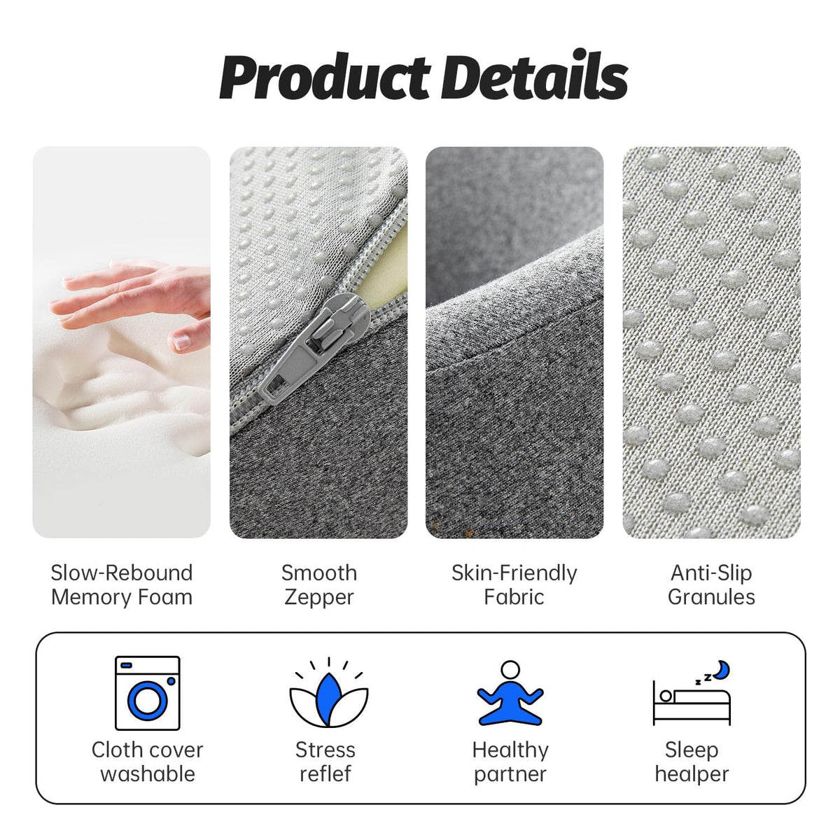 xiaomubiao Face Down Pillow – Doctor-Recommended Post-Eye Surgery Support for Safe Prone Recovery