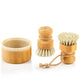 Sandstone Base + 2p Sisal Brushes - Regular size