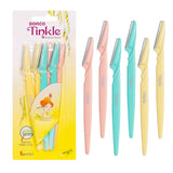 Tinkle Eyebrow Dermaplaning Razor – Guarded Blade Design for Safe At-Home Brow Shaping Between Salon Visits
