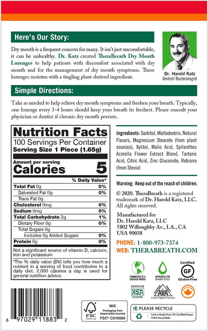xylitol-sweetened sugar-free base that supports oral health rather than feeding bacteria