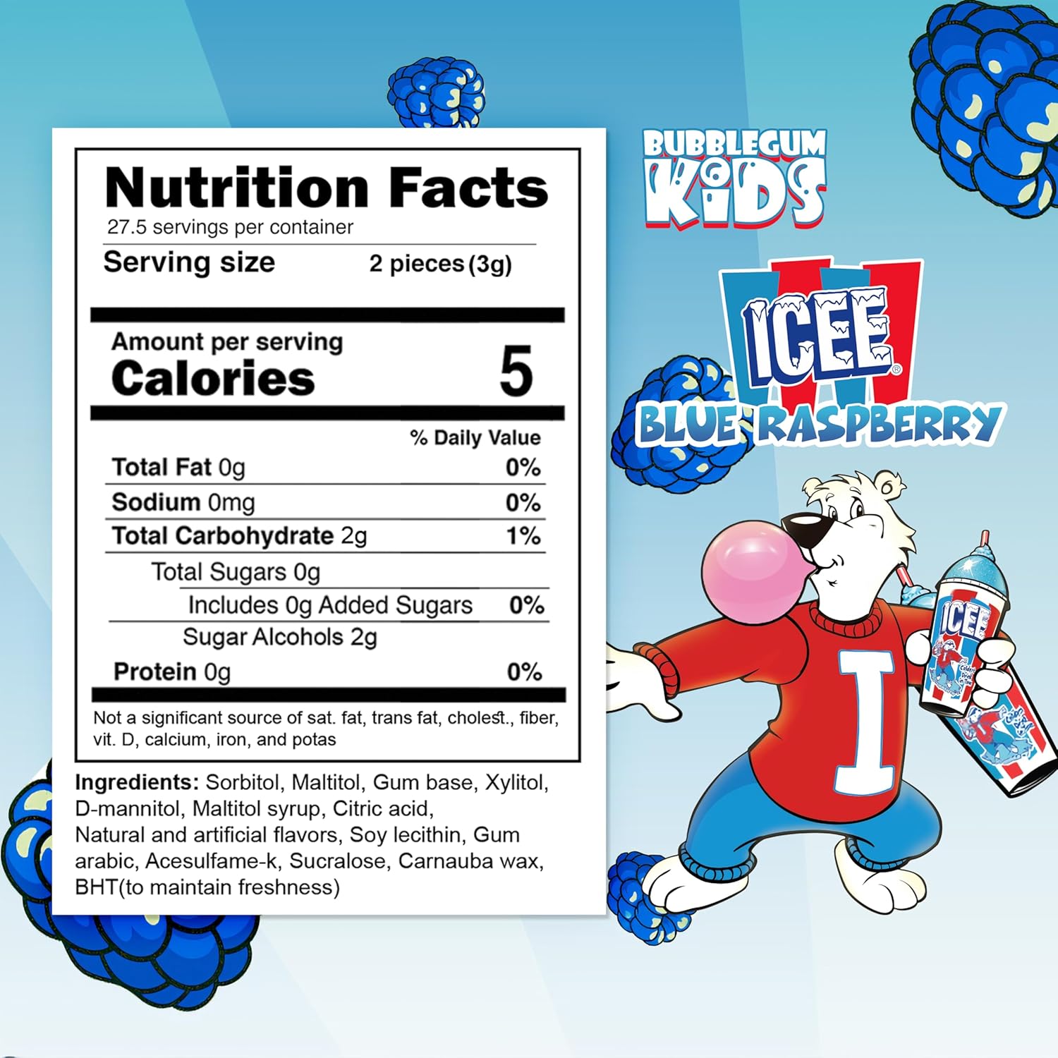 xylitol-sweetened sugarless formula