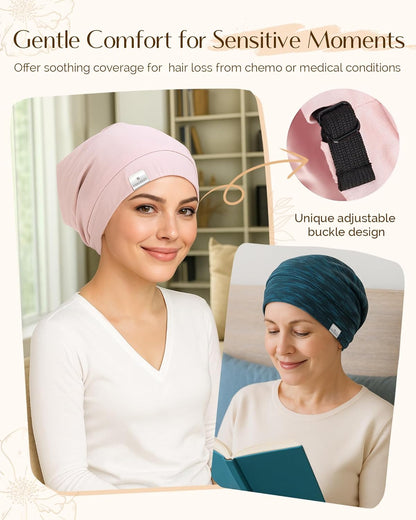 YANIBEST Adjustable Sports Beanie – Wind Resistant Hair Wrap for Trails and Cycling Paths