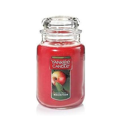 Yankee Candle Autumn Wreath 22oz Jar – Spiced Fall Scent for Yoga Room and Meditation Space Aromatherapy Ritual