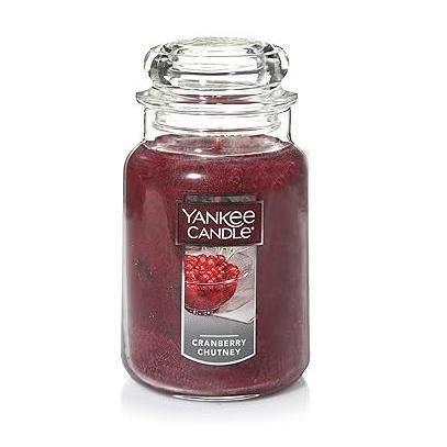 Yankee Candle Autumn Wreath 22oz Jar – Spiced Fall Scent for Yoga Room and Meditation Space Aromatherapy Ritual