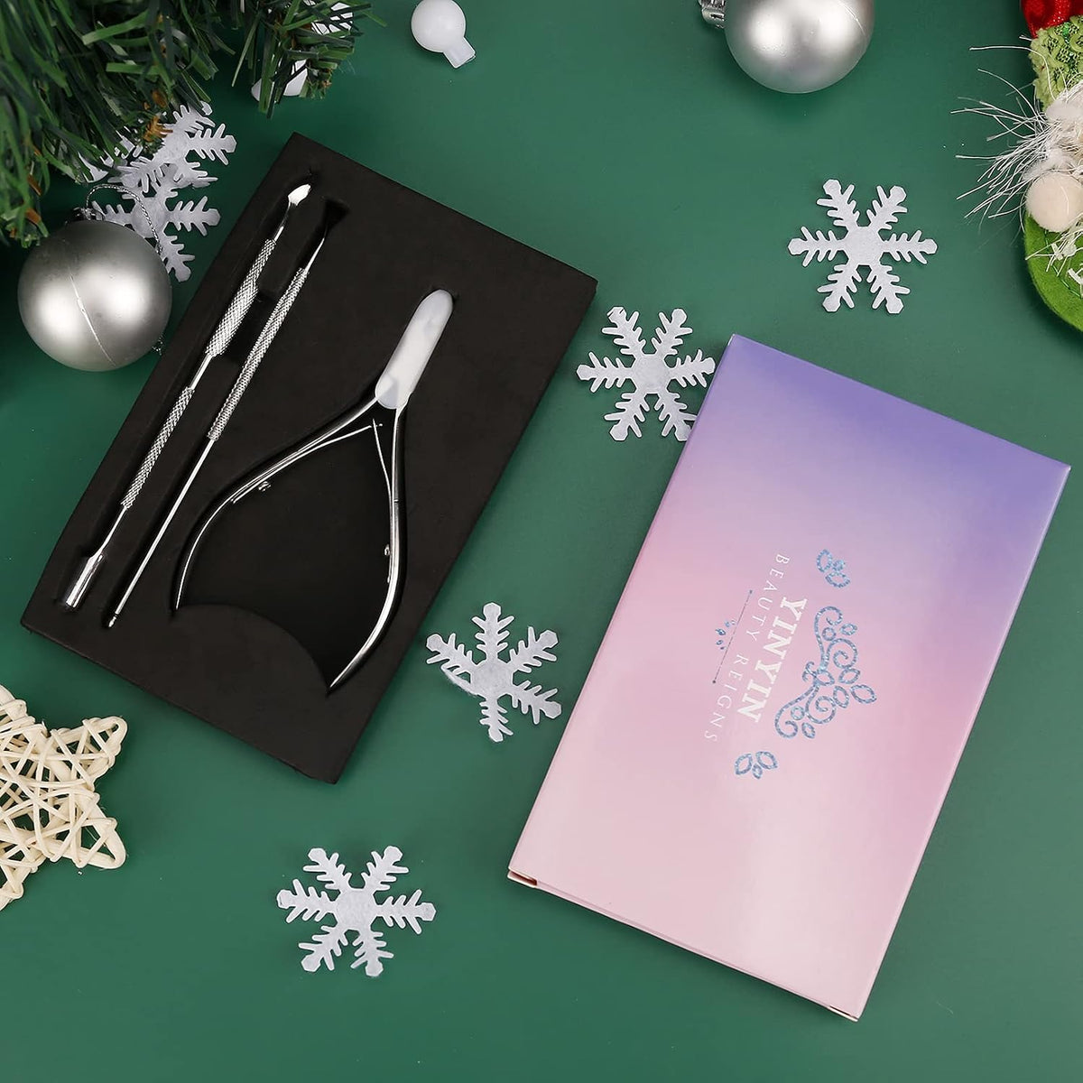 YINYIN Manicure Tool Set – DIY Nail Prep Tool for a Calming Self-Care Sunday
