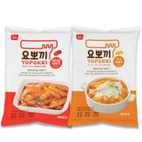 Yopokki Cheese Tteokbokki Packs – Easy Korean Snack for Kids' Movie Night, Boil-and-Stir Family Dinner
