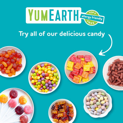 YumEarth Gluten Free Strawberry Licorice – Top 9 Allergen Free Candy for Peace of Mind Snacking
