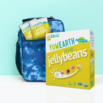 YumEarth Organic Jelly Beans – Easter Basket and Halloween Treat Bag Filler for Inclusive Classroom and Party Hosting