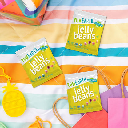 YumEarth Organic Jelly Beans – Easter Basket and Halloween Treat Bag Filler for Inclusive Classroom and Party Hosting