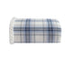 50" x 60" - Edgewood Plaid Blue