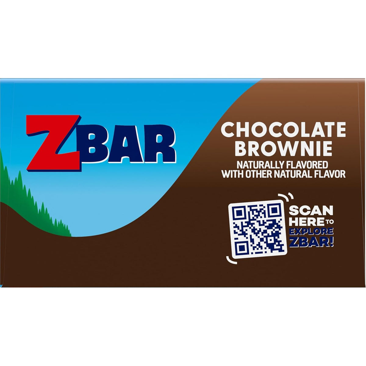 Zbar Chocolate Brownie Energy Bars – Lunchbox-Ready Snack Bars for Kids Classroom and Daycare, Individually Wrapped