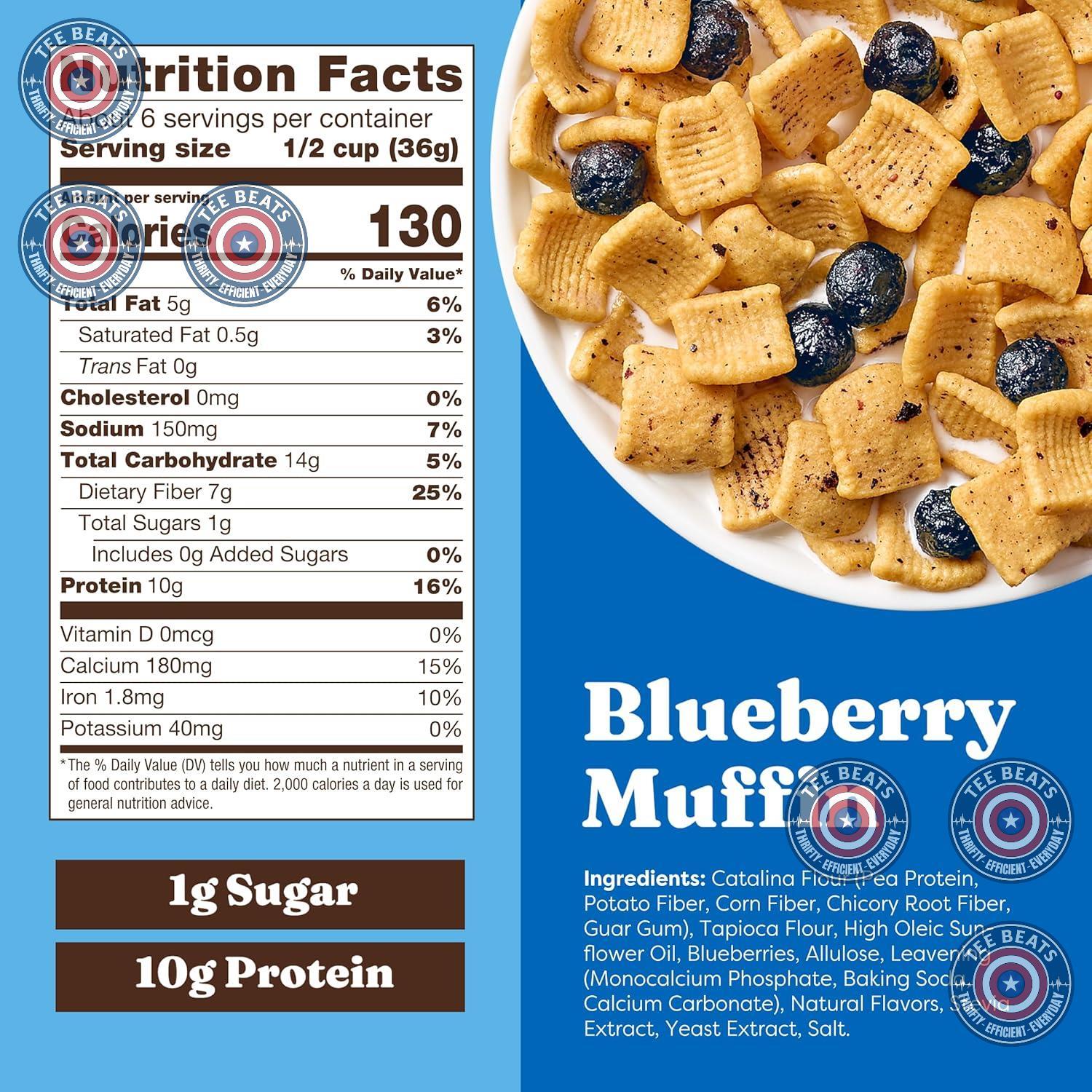 zero added sugar, sweetened with stevia and monk fruit