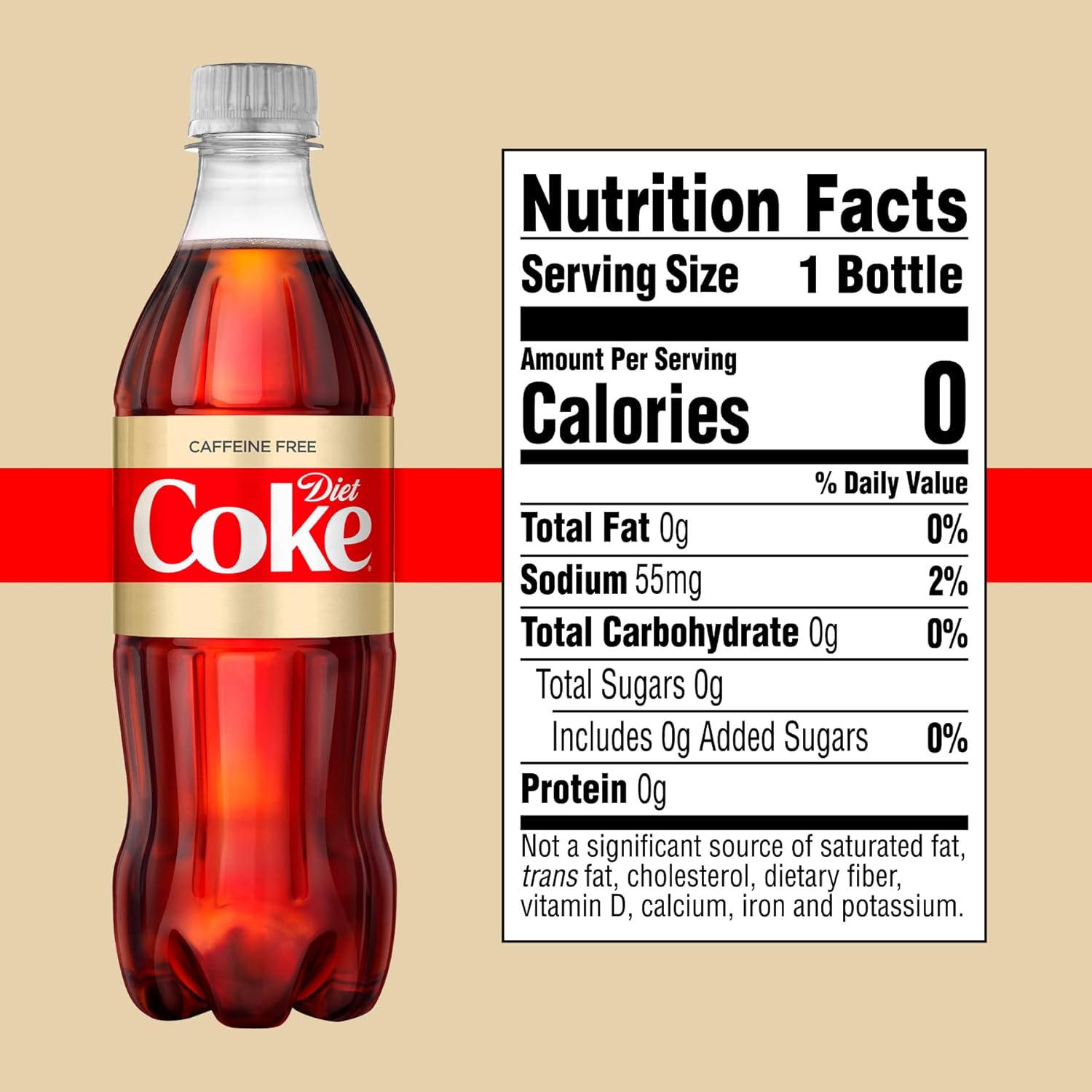 zero calories per serving