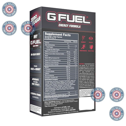 zero sugar, zero calorie formulation