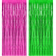 Pink and green