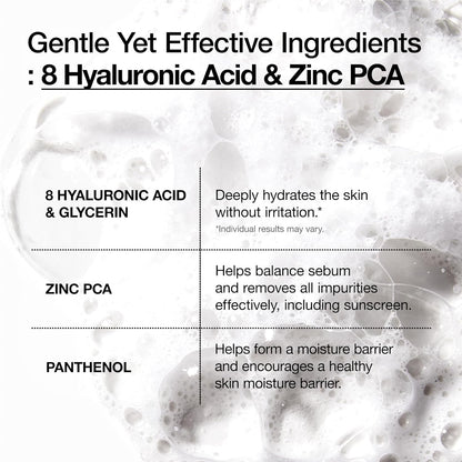 zinc pca for sebum regulation and oil control