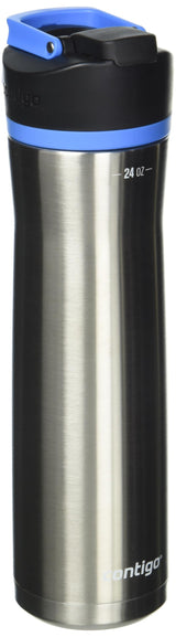 Contigo Cortland Chill 2.0 Professional Desk Bottle, Hot Coffee 6-Hour Retention and One-Hand Operation for Calls 24oz
